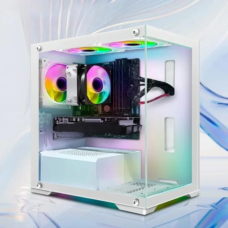 HOME-Gaming PC Computer Desktop, AMD Ryzen 3 3200G 3.6G, GeForce RTX 2060 6G, 16G DDR4, 512G SSD, 600M WiFicamping