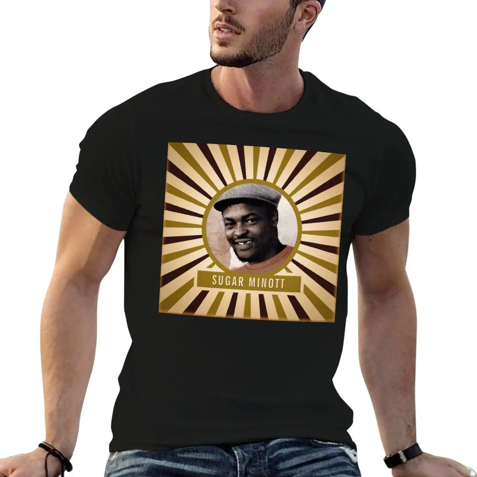 

Sugar Minott T-Shirt t shirt man casual t shirts for man cotton T-Shirt