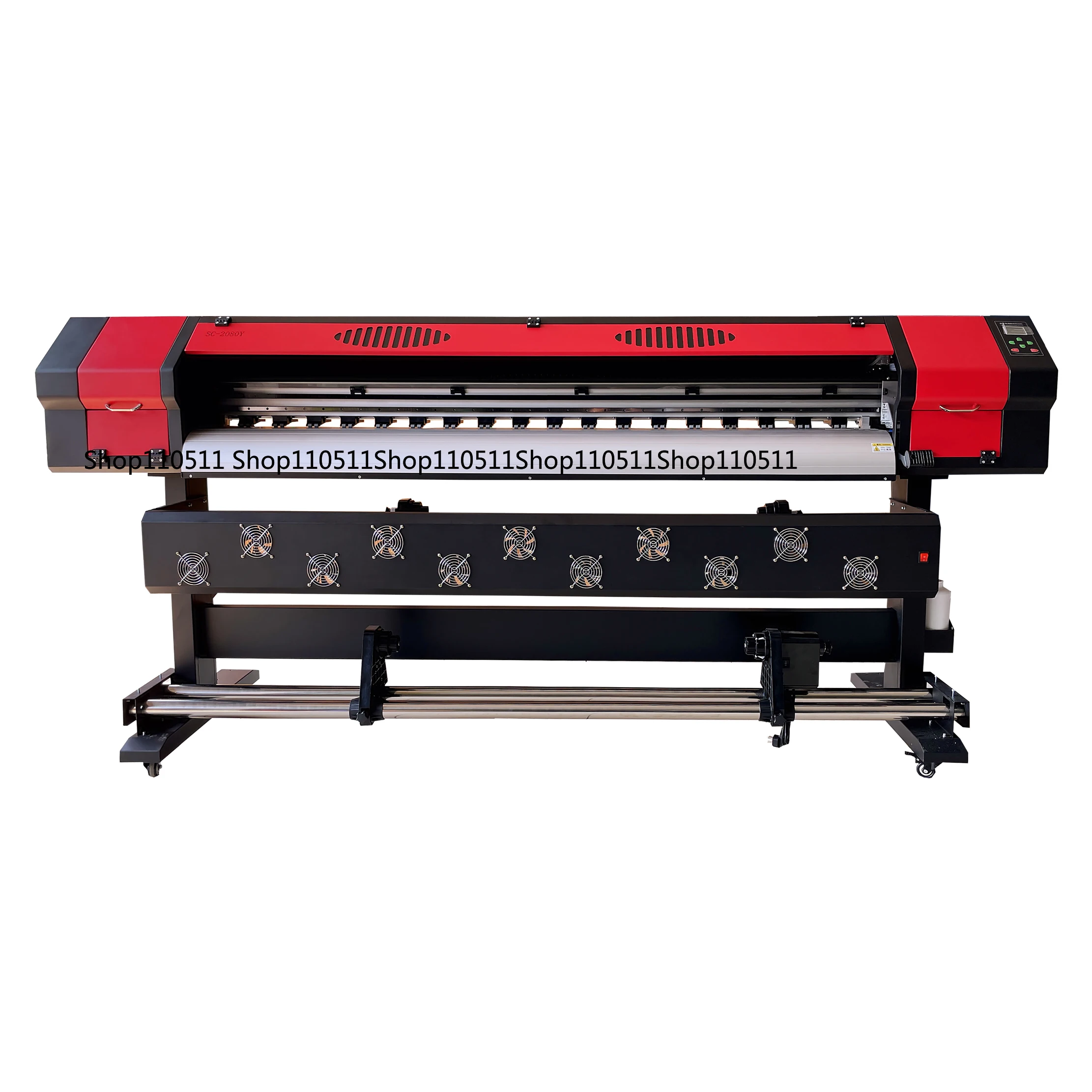 2.0M Large Format Advertising Printing Machine Ecological Solvent Printer xp600 Head Digital Printer Roll-to-Roll PrinterSC2080Y