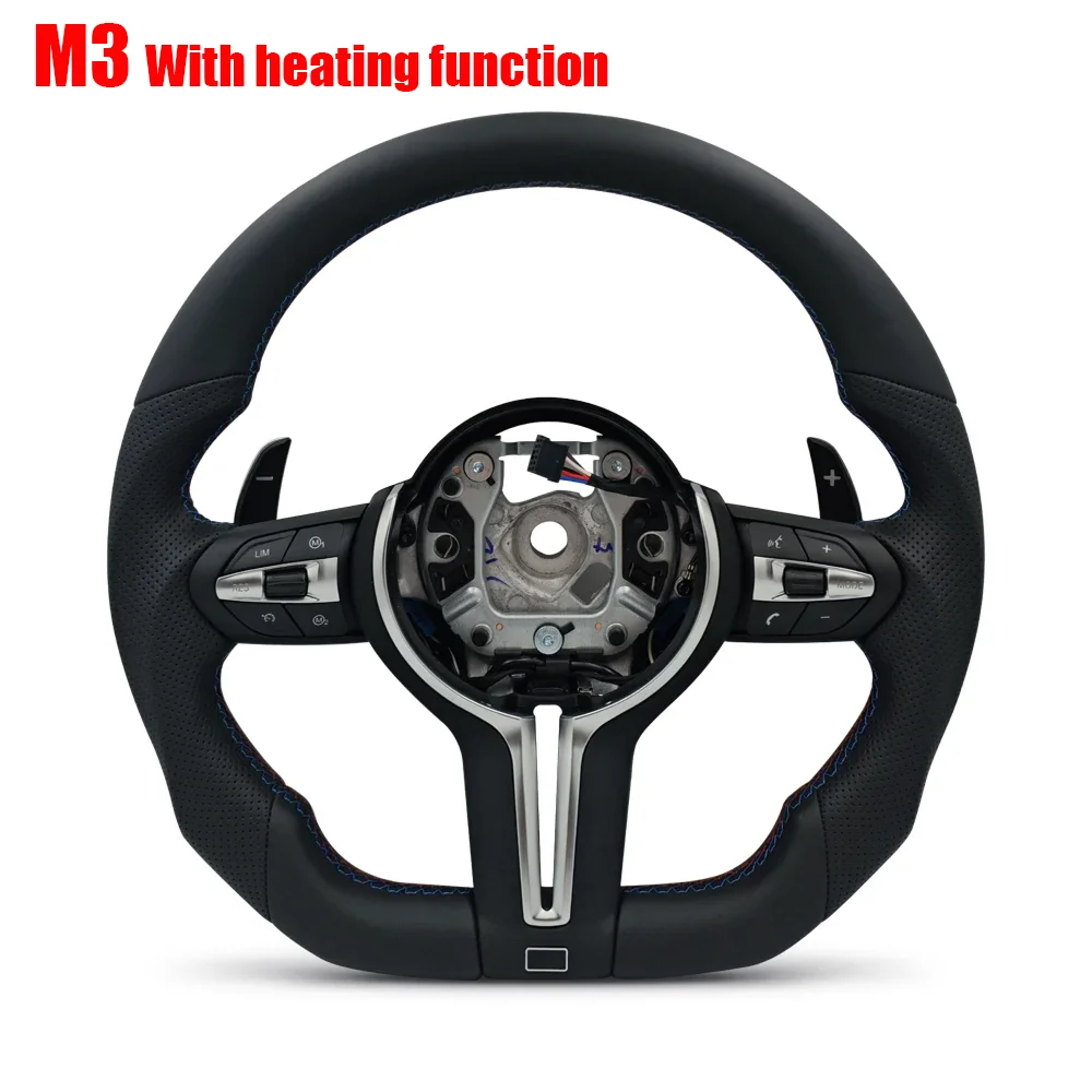 M Sport stuurwiel voor BMW Flat Bottom F01 F06 F10 F11 F12 F20 F21 F22 F25 F26 F30 F31 F32 F33 F34 F36 M3 F80 M4 F82 M5 F90