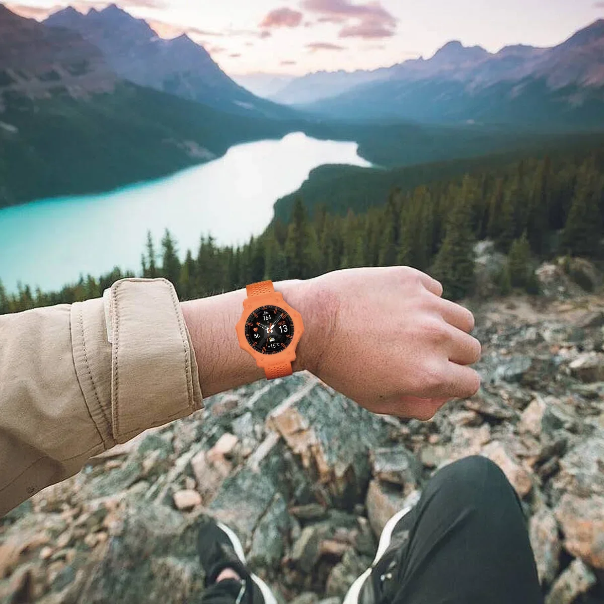 Coque de protection en TPU pour Amazfit T-rex 3, housse de bracelet de montre intelligente, pare-chocs en silicone souple, coque de protection Huami Trex3, accessoires