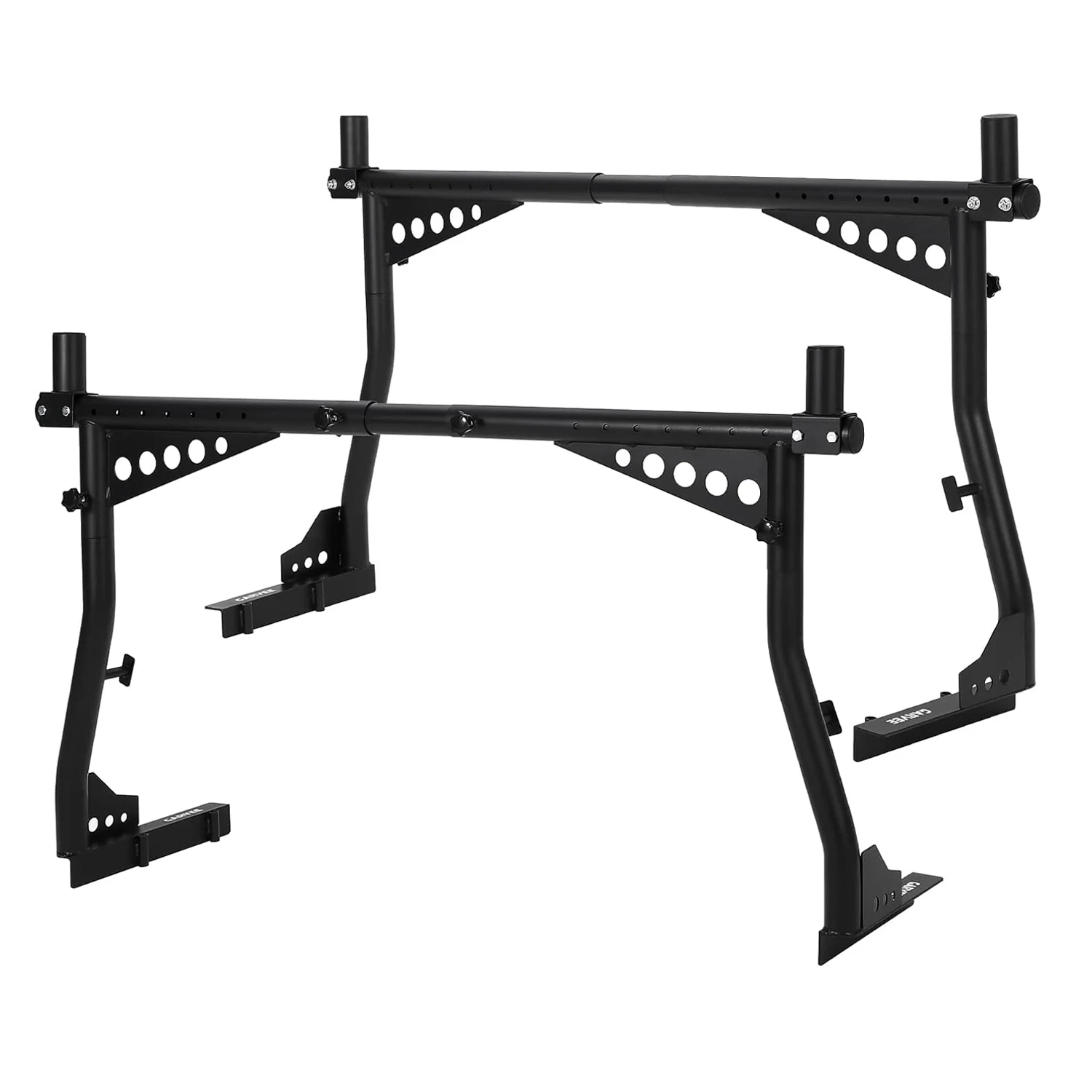 

Раздвижная стальная лестница-багажник для пикапа, регулируемая от 48 до 72 дюймов, грузоподъемность 450 кг, крепление без сверления, универсальный грузовой багажник