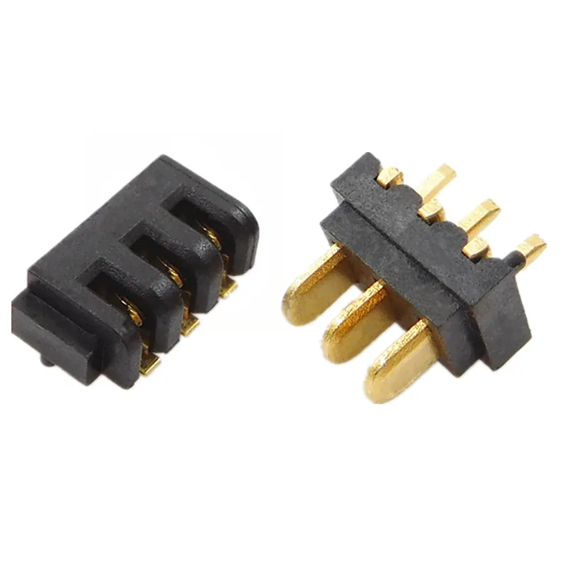 10PCS 2 3 4 5 6 7 8PIN Laptop Battery Connector Pitch 2.0MM Holder Clip Slot Contact Male and female plug 180 degree bend foot