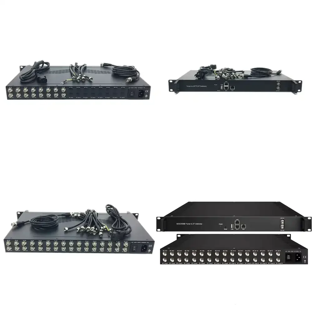 Tuner to IP Gateway Solution Server UDP Multicast Converter