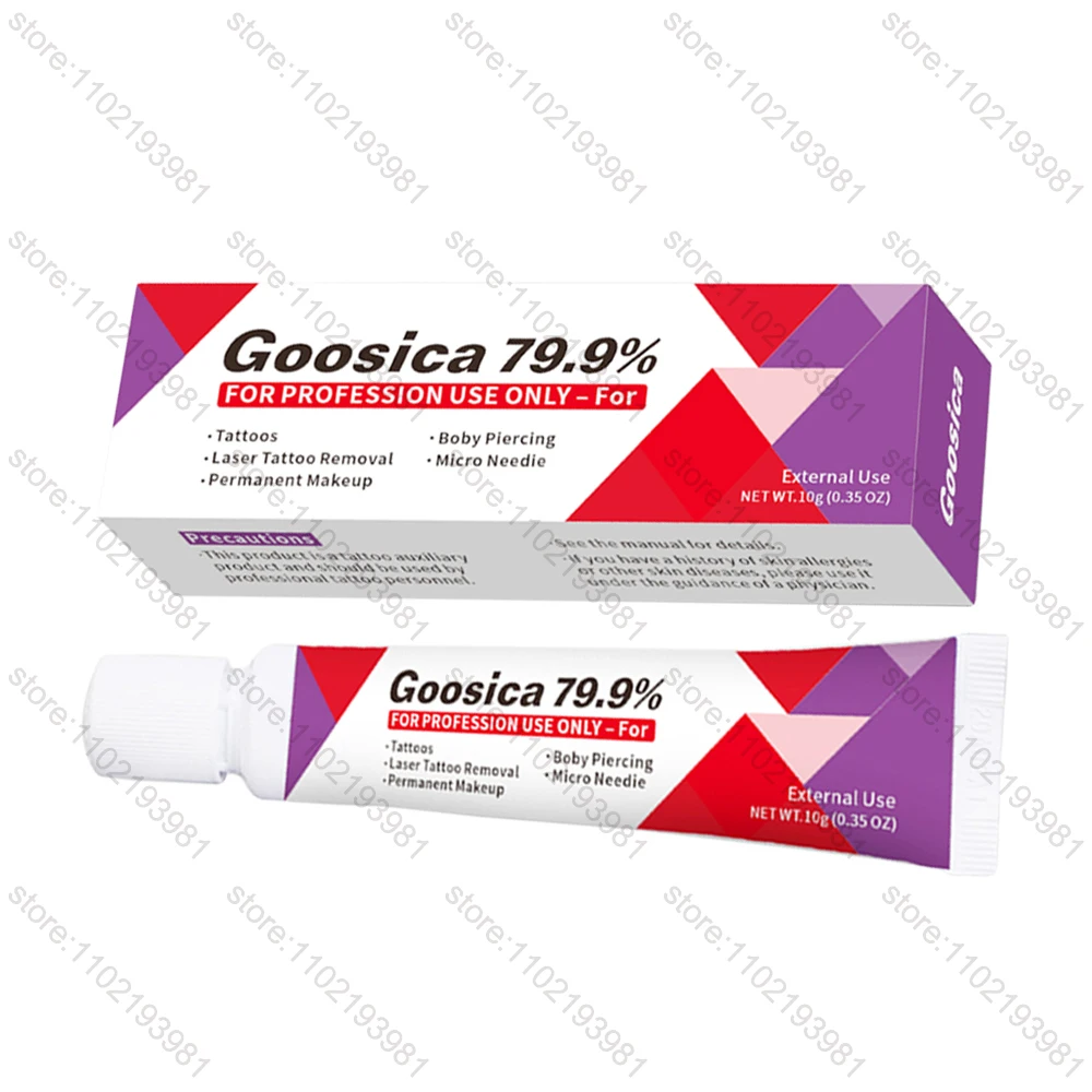 79.9% Goosica 2/5/10/20/30/50/100PCS multiple choice Tattoo Cream Before Permanent Makeup Body Eyebrow Lips Liner 10g