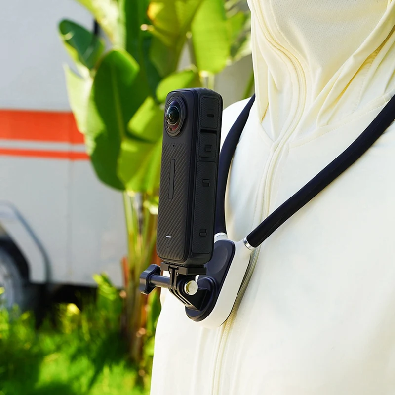 อะแดปเตอร์เมาท์แบบพับได้ฐานแม่เหล็กที่วางจําหน่ายด่วนสําหรับอุปกรณ์เสริมกล้องกีฬา Insta360 X4