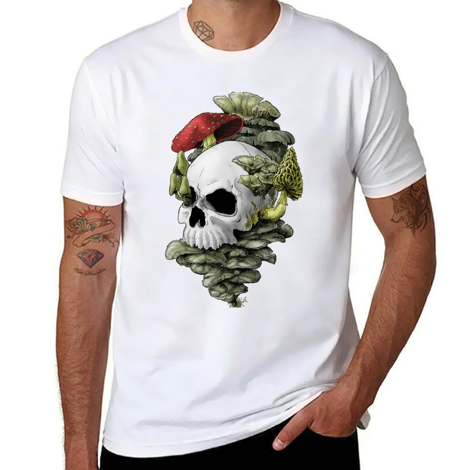 

Poisonous shrooms T-Shirt t shirts for man slim fit anime t shirts oversize T-Shirt