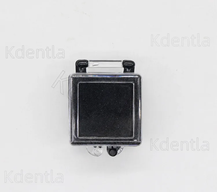 100pcs Denture Storage Box Dental Implant Storage Box Denture Plastic Tooth with Sponge Teeth Tools Fake Dental Storage Boxes