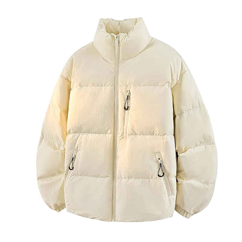 252513 冬の新作特大サイズ90%ホワイトダウンコート、マダム向け厚手で暖かいジャケット、追加のパッド入り。 高品質の衣料品。