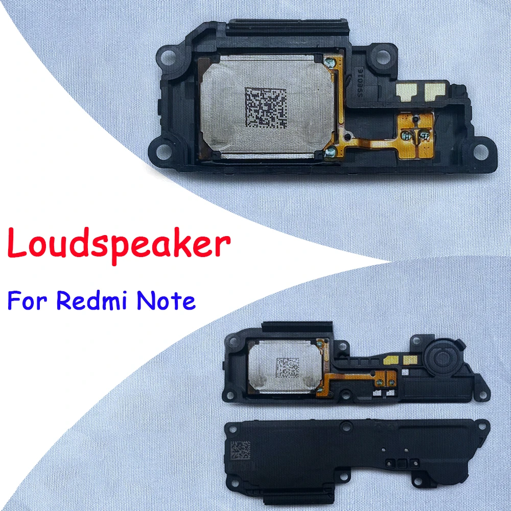 New Loudspeaker for Xiaomi Redmi Note 7 8 9S 10 10S 11 11S 12 Pro 4G 5G Bottom Loud Speaker, Sound Buzzer Ringer Flex