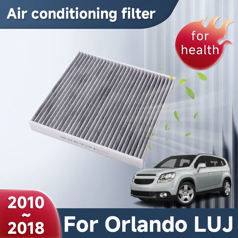 For Chevrolet Orlando LUJ 2010–2018 2017 2016 2015 2014 Car Activated Carbon Air Filters OE Numbers 13271190 Purifie Accessories