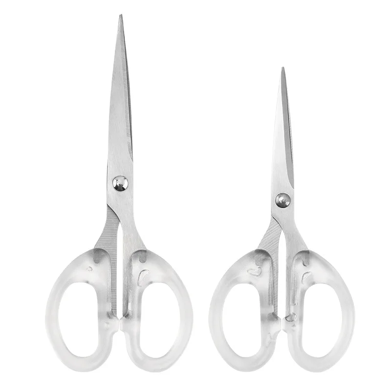 Stainless Steel Household Handmade Scissors Student Office Paper-cut Scissors Sharp and Small Sewing Scissors Household Tools