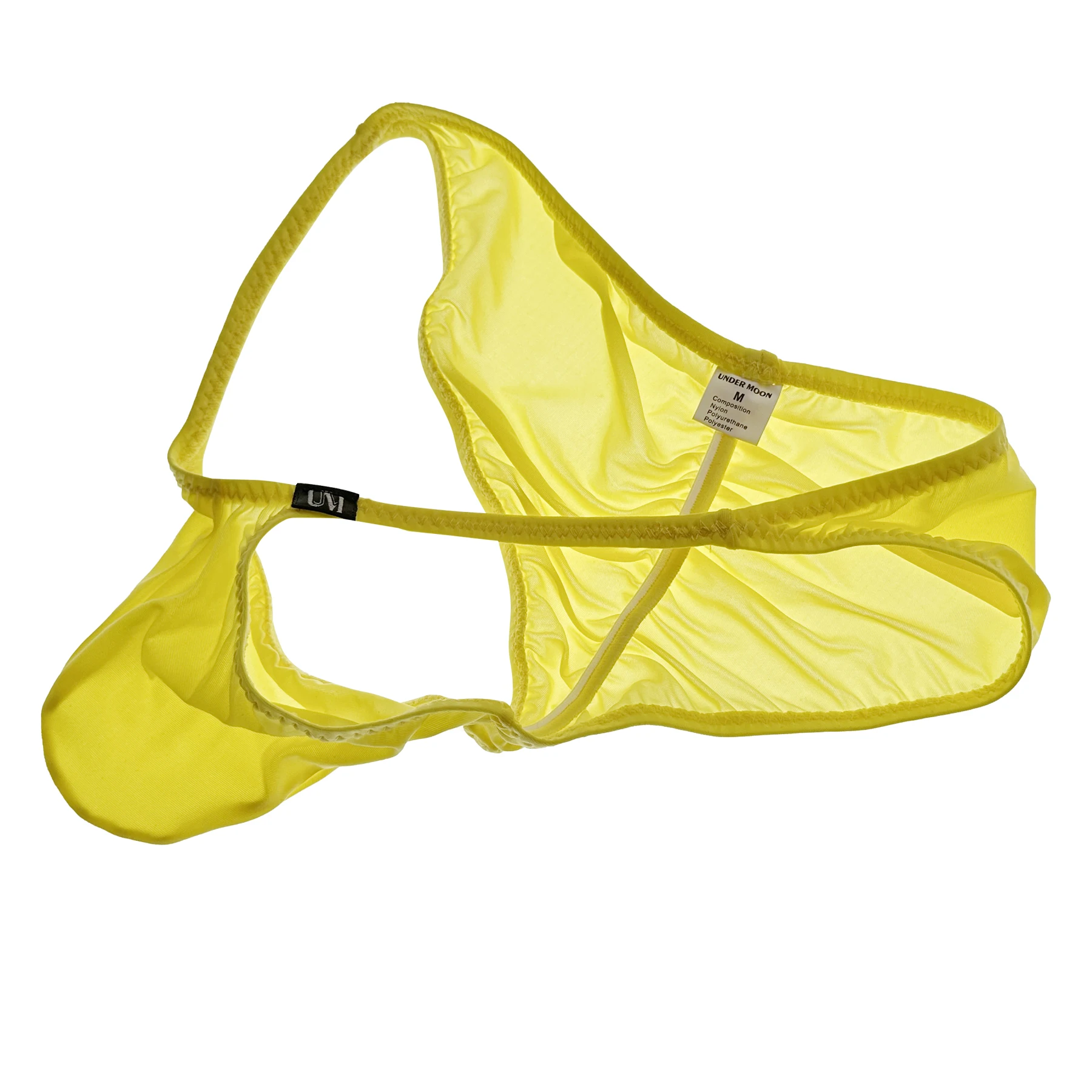 Men's Sexy Silk Button Briefs Underwear Pouch Cool Design Comfortable Fit Boxer Briefs