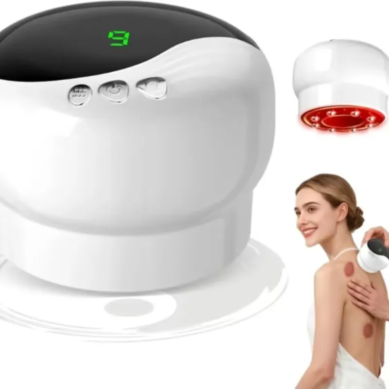 Electric Scraping and Cupping All In One Automatic Massage Device for Whole Body Meridian Dredging and Home Health Care