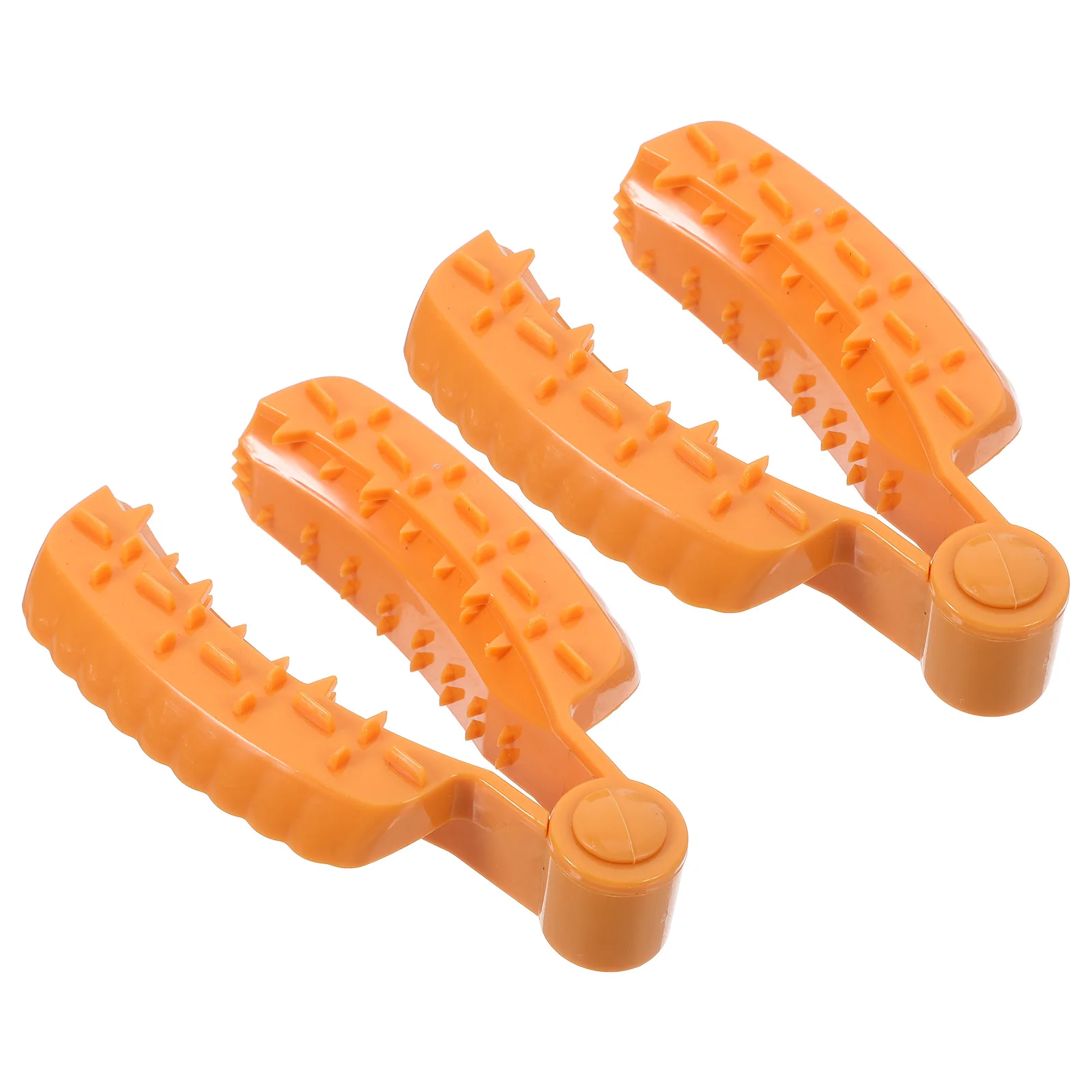 

2pcs Finger Guards for Cutting Food Reusable Plastic Kitchen Supply Widely Used Safe Protectors Ergonomic Design