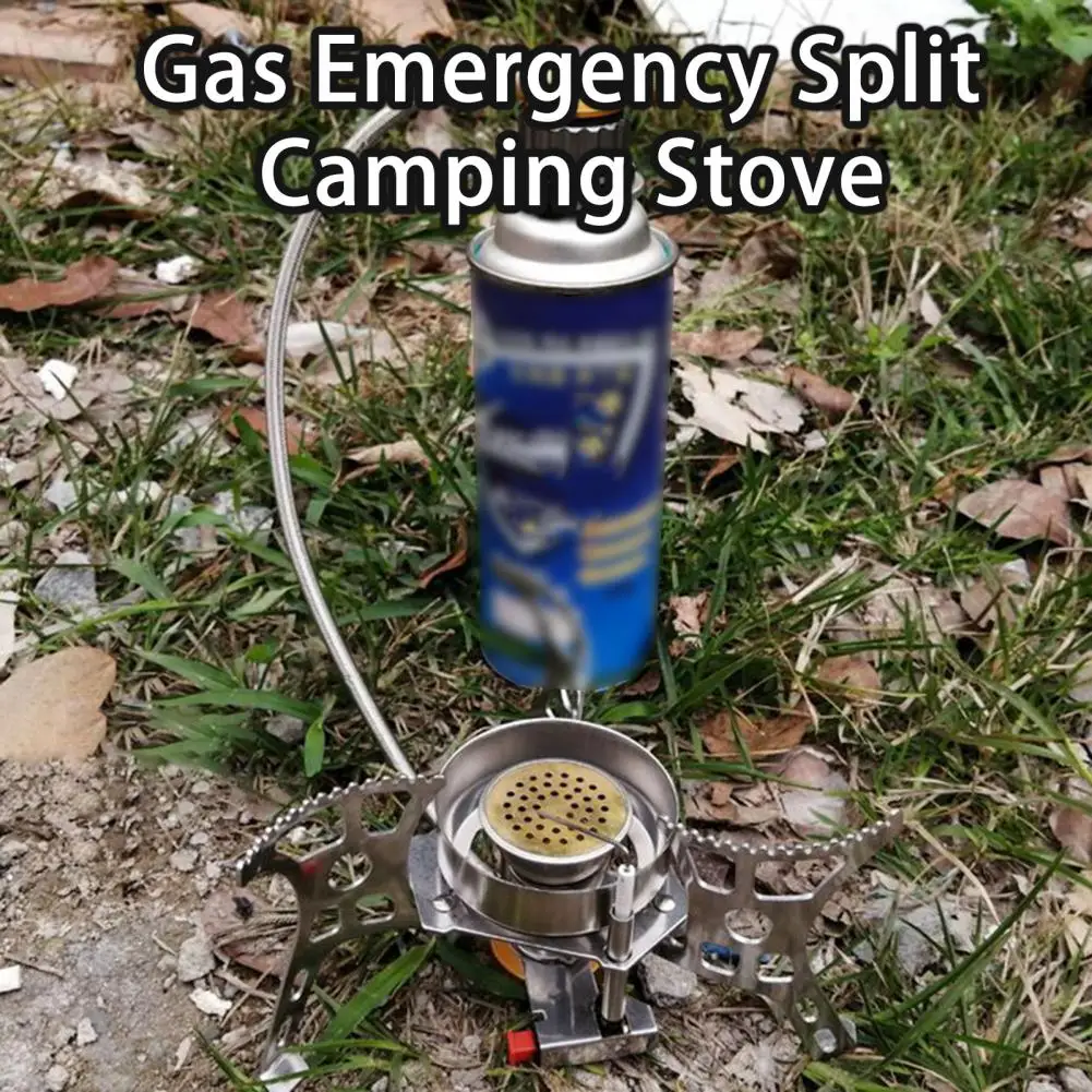 

Camping Stove Universal Control Valve Strong Load Bearing Portable Lightweight Picnic Stove Camping Gear