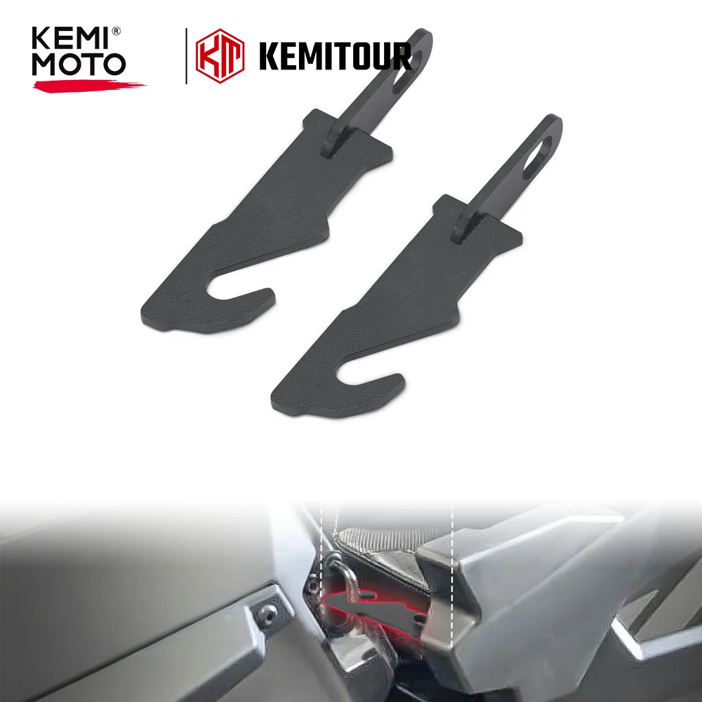 KEMIMOTO 1 Pair 3.5 Inch Door Latches Vent Extender Compatible with Polaris RZR XP 1000/4 1000 / Turbo/Turbo S / 900 / S 1000