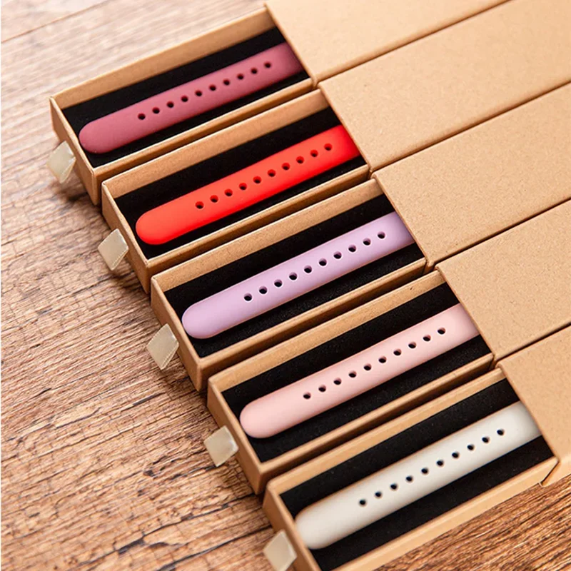 Slim Silicone Strap for Apple Watch 46mm Band 44 mm 45mm 38mm 42mm 49mm Bracelet iWatch Correa Serie 8 7 6 5 SE 4 9 10 ultra 3 2