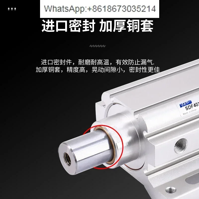 

with positioning cylinder Automatic loading and unloading and unloading machine Aircraft cylinder SDF40-30-L25