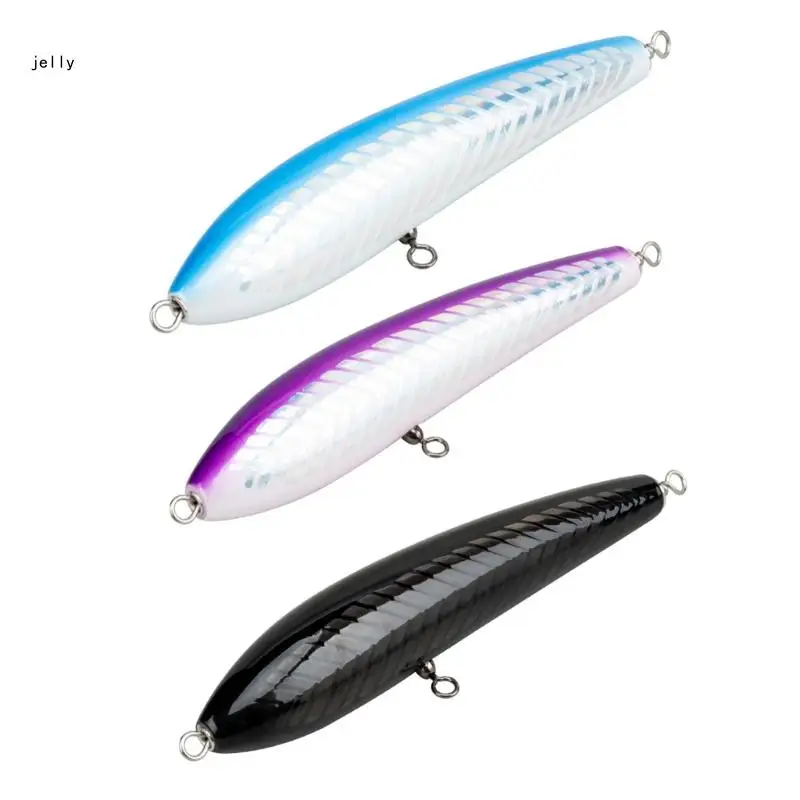 Floating Pencil Popper Topwater Fishing Lure Crankbait Sea Fishing Lure Fishing 448C