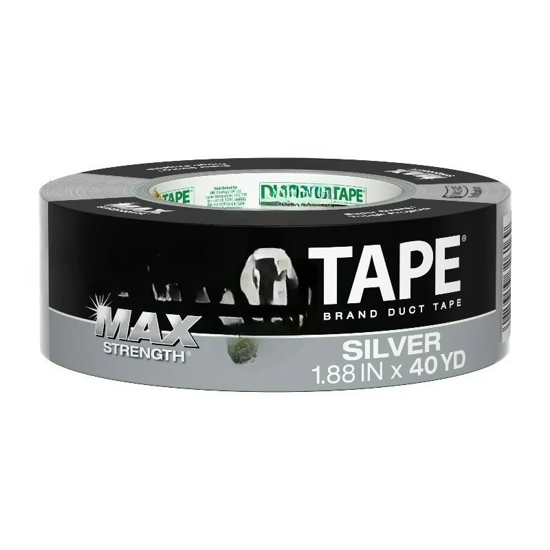 Max Strength Brand Duct Tape, 1.88 in. x 40 yd., Silver