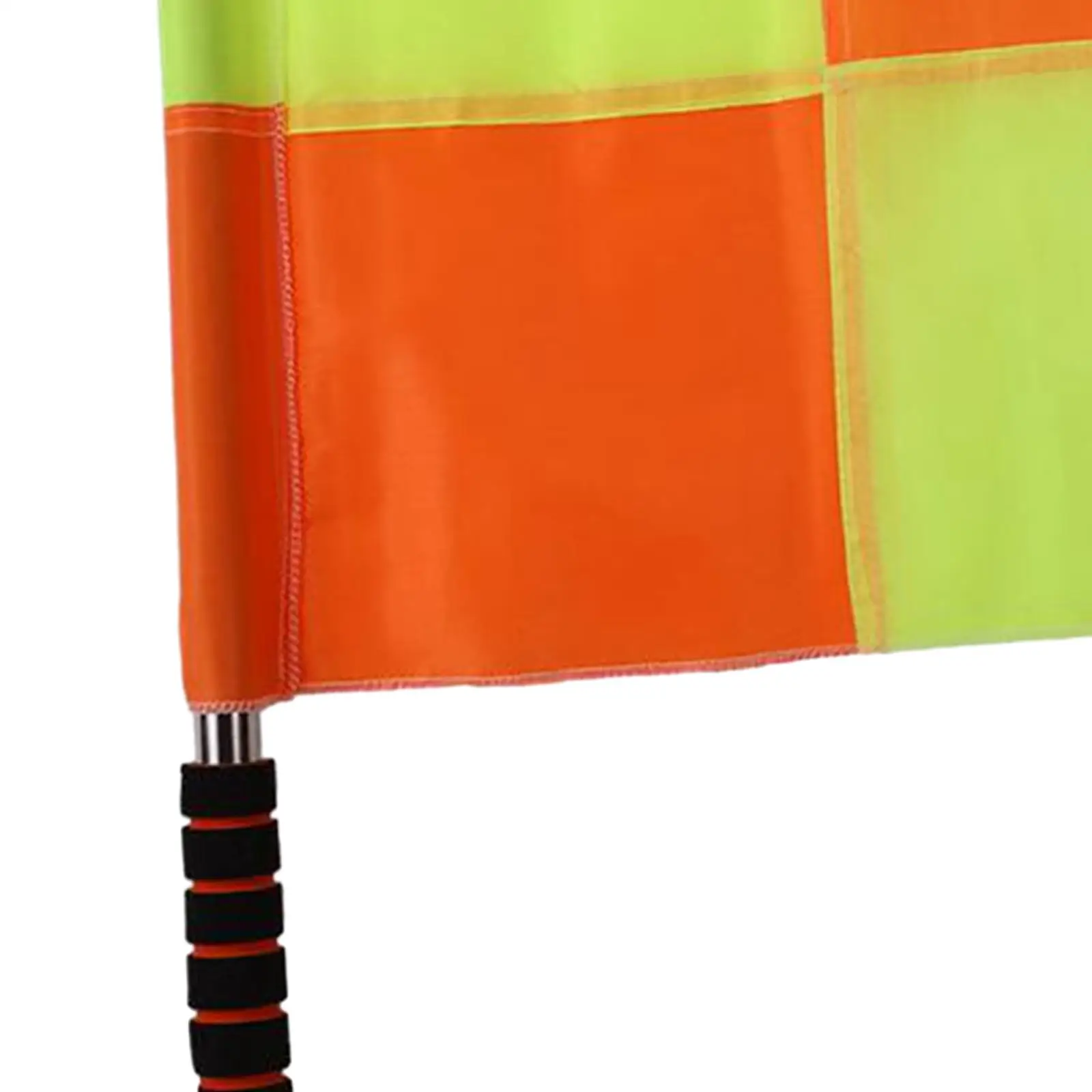 Bandera de árbitro Bandera de mano portátil Bandera de tráfico para juegos de campus Fútbol Tráfico Fútbol