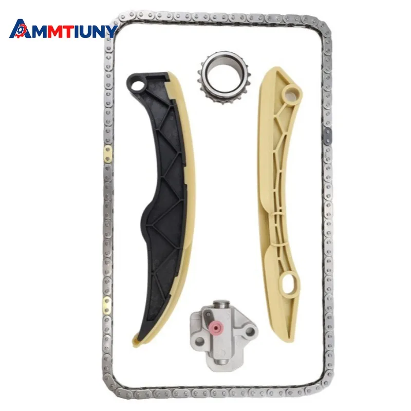 

Timing Chain Kit 5PCS G4FJ 24431-2B620 24420-2B611 Fits for Kia Rio Soul Forte Forte5 Optima 1.6L Turbo 16V 2012-2018 244312B620