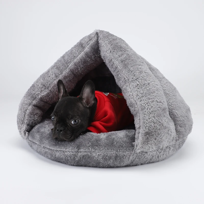 Cama de pelúcia lavável para animais de estimação, camas pequenas para cães, móveis quentes para gatos, acessórios para filhotes médios e grandes