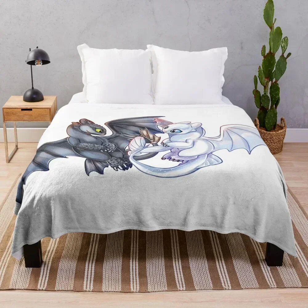 

Flight of the Furies Throw Blanket Custom Camping Moving Hairys Blankets