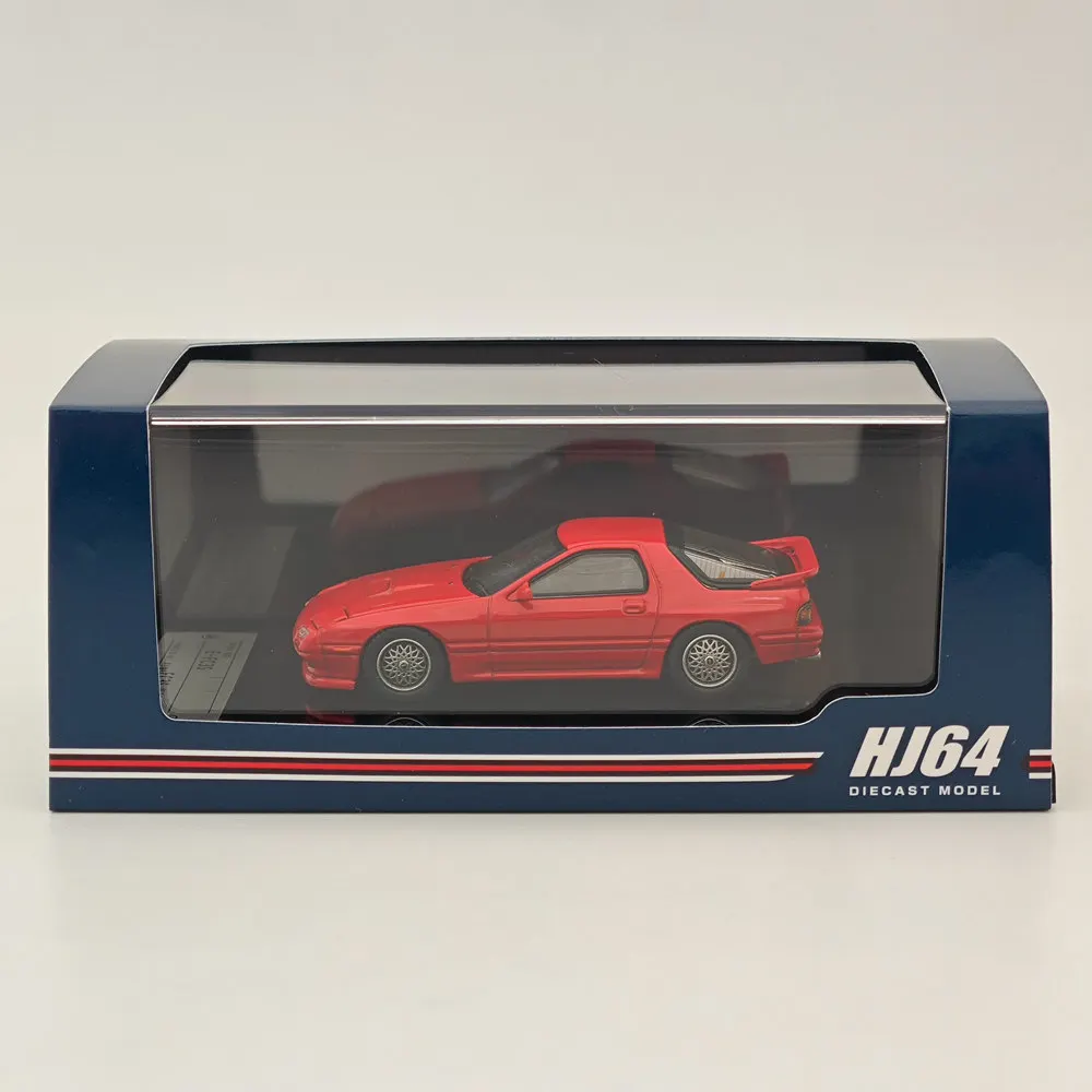 1/64 Hobby Japan RX-7 (FC3S) Winning Limited red HJ641043WR Diecast Models Car Collection Auto Toys Gift