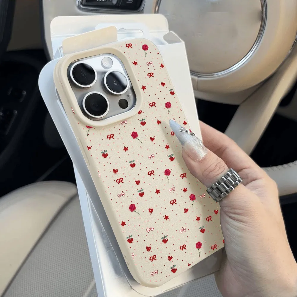 Stylish Watercolor Hibiscus Design TPU Phone Case For iPhone 17 16 15 14 13 12 11 Pro Max XS X XR Plus 17 Air 17 Pro Soft Cover view 2