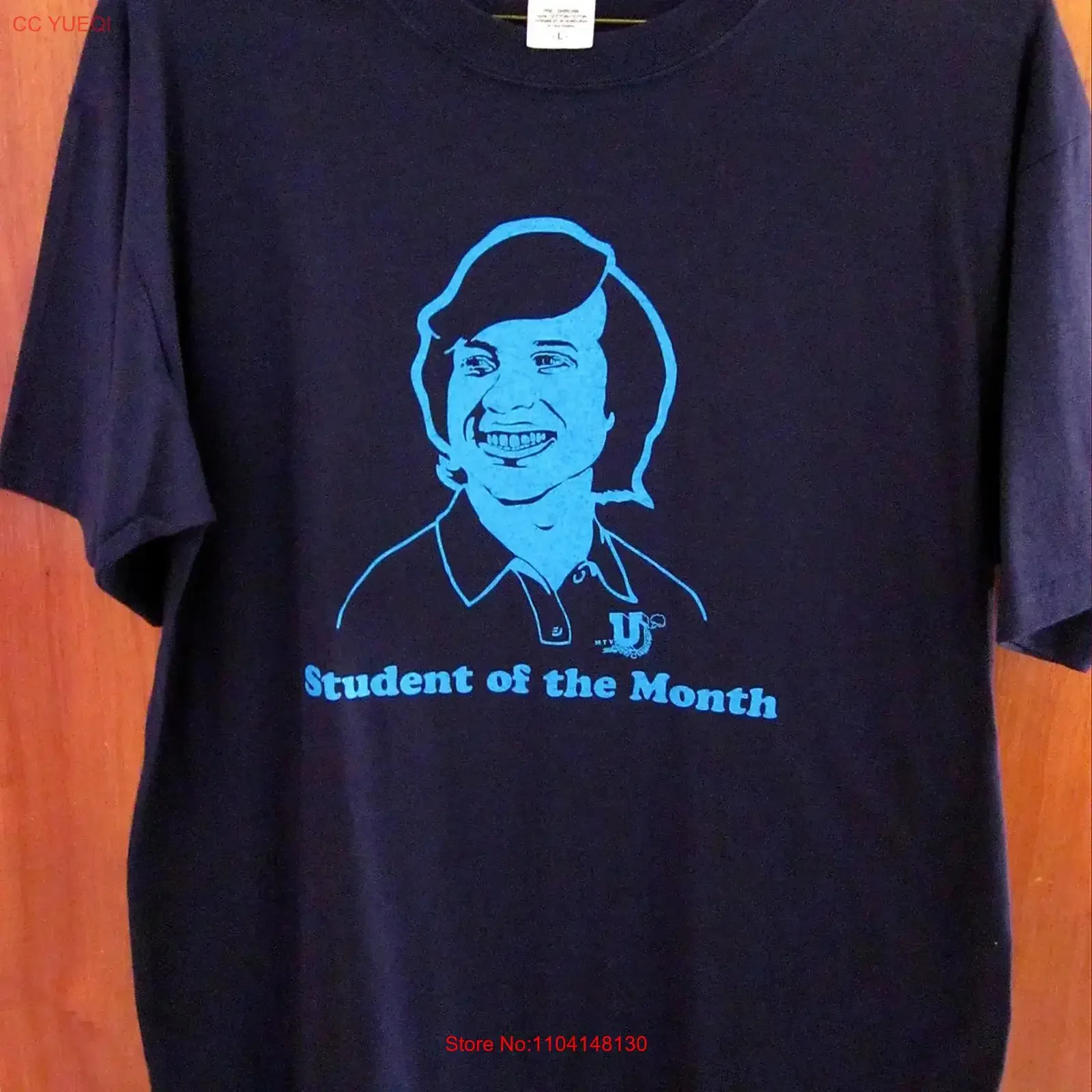 MTV U tee Cyrus Broacha INDIA T shirt XL political satirist Bakra CNN Student OG vintage Washed Stylish Breathable Versatile