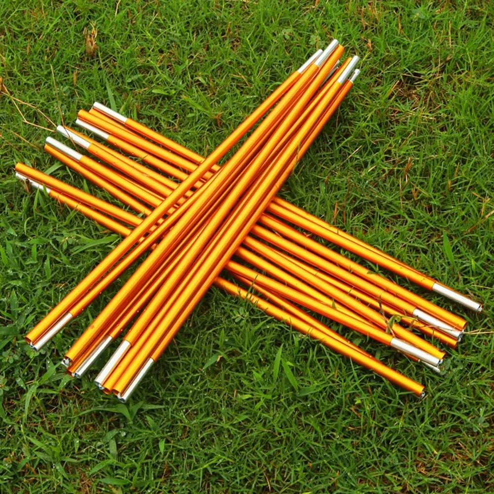 

Aluminum Alloy Pole Aluminum Tent Pole Multi function Long Service Life Simple Installation Internal Rubber Band