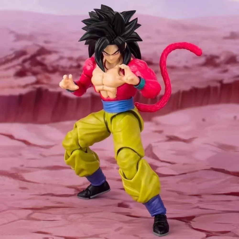 Demoniacal Fit Dragon Ball Super Saiyan SSJ4 Son Goku Untamed Power Articulated Action Figure Collectible Model Toys Gifts view 4
