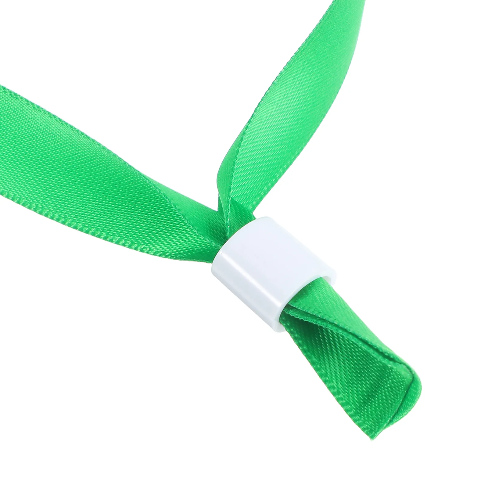 สายรัดข้อมือผ้าสีพื้น 20 ชิ้น สำหรับงานปาร์ตี้ เทศกาลดนตรี กิจกรรมกีฬา แบบใช้แล้วทิ้ง