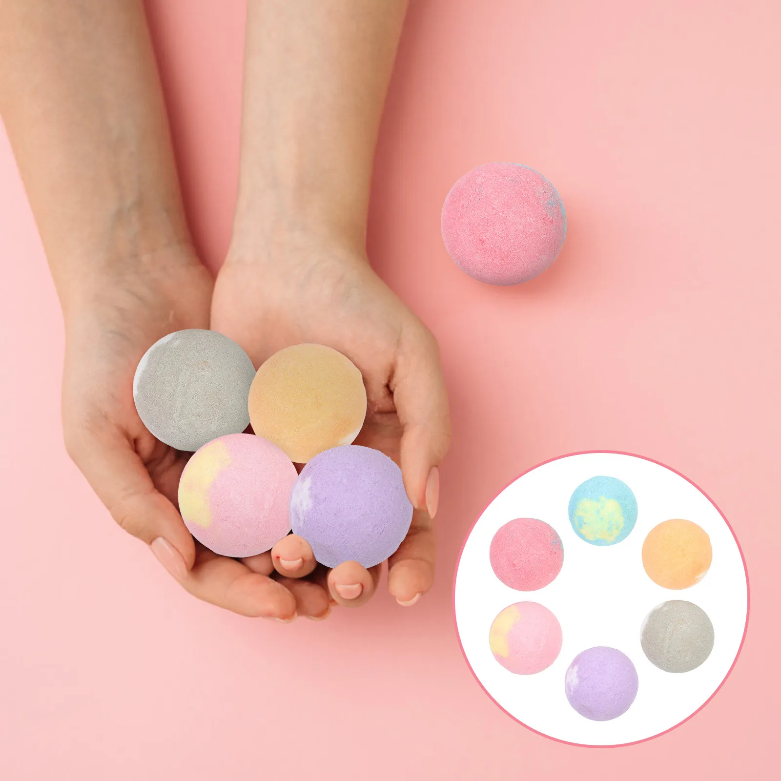 

Набор для ножных ванночек (6 шт.): Удобные многофункциональные принадлежности для дома, яркие цвета, ароматерапия, расслабляющий уход за кожей