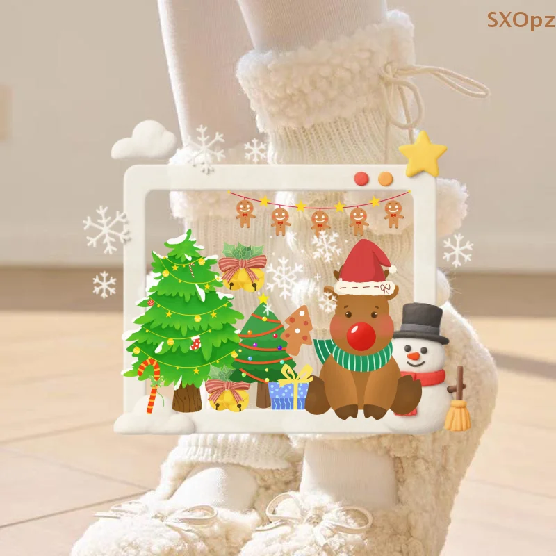 

Cute Lolita Leg Covers Japanese Autumn And Winter Lamb Plush Ball Warm Woolen Ball Socks JK Retro Pile Socks