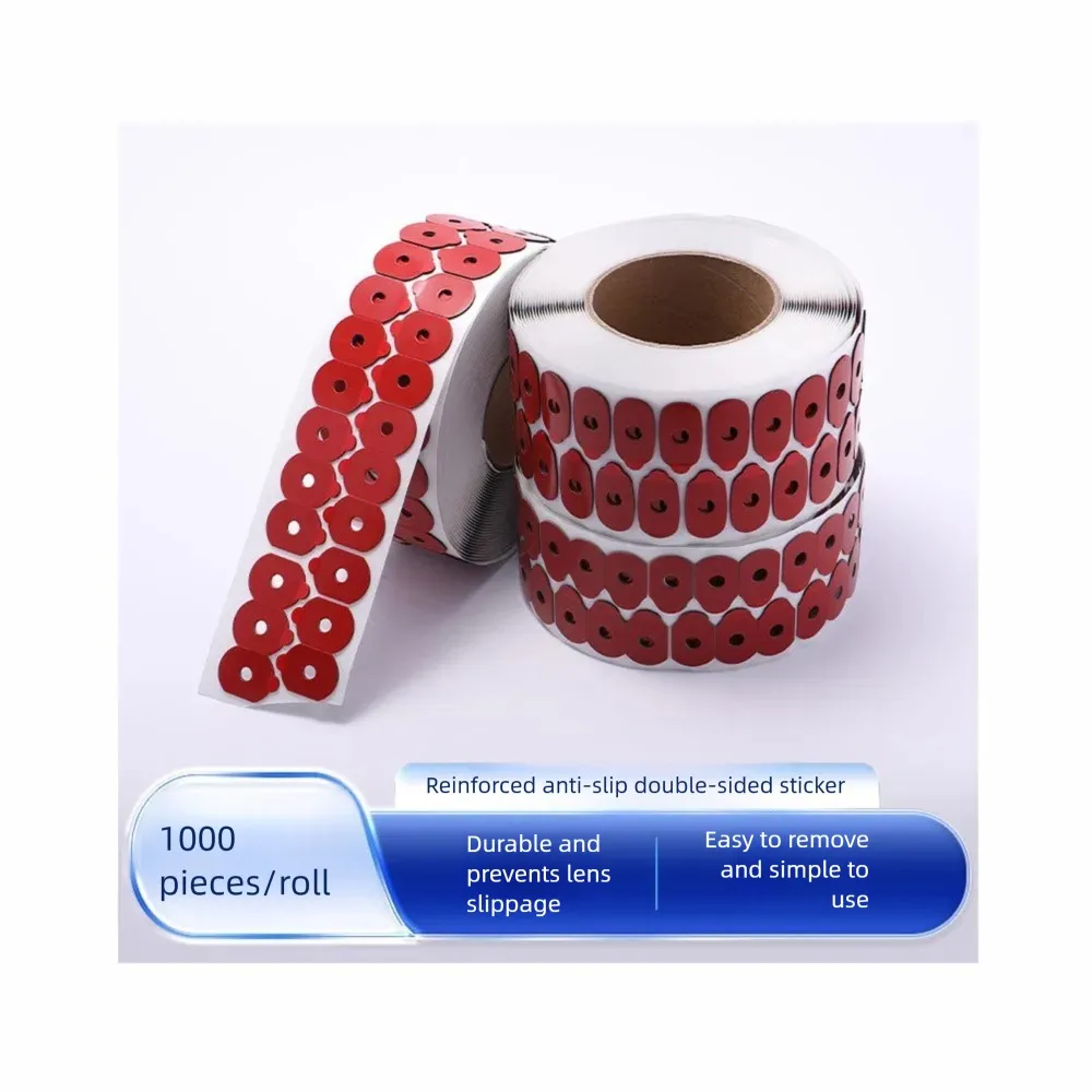 Lens Edger Non-slip Edging Lens Blocking Pad Suitable for Special Lenses Optical Lens Edging Adhesive Sticker Accessorie 1000pcs