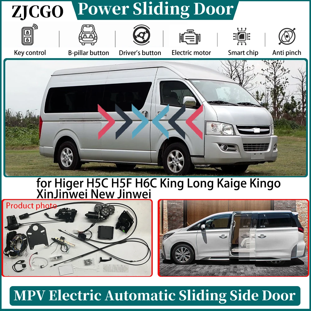 for Higer H5C H5F H6C King Long Kaige Kingo XinJinwei New Jinwei Automatic Electric MPV Side Power Sliding Door Control System