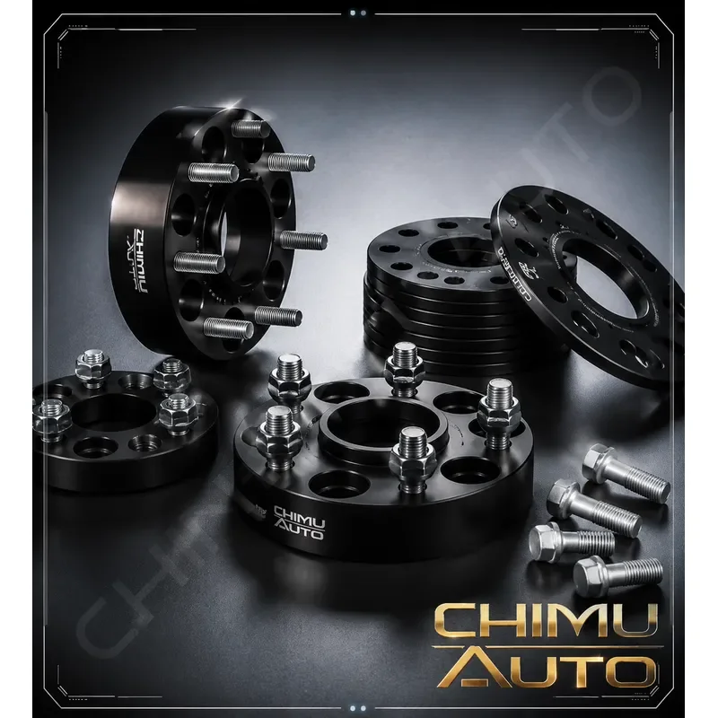 【CHIMU AUTO】 Universal Forged Aluminum Wheel Spacer Adapter Custom 4 5 6 Hole PCD Widening High Strength Kit
