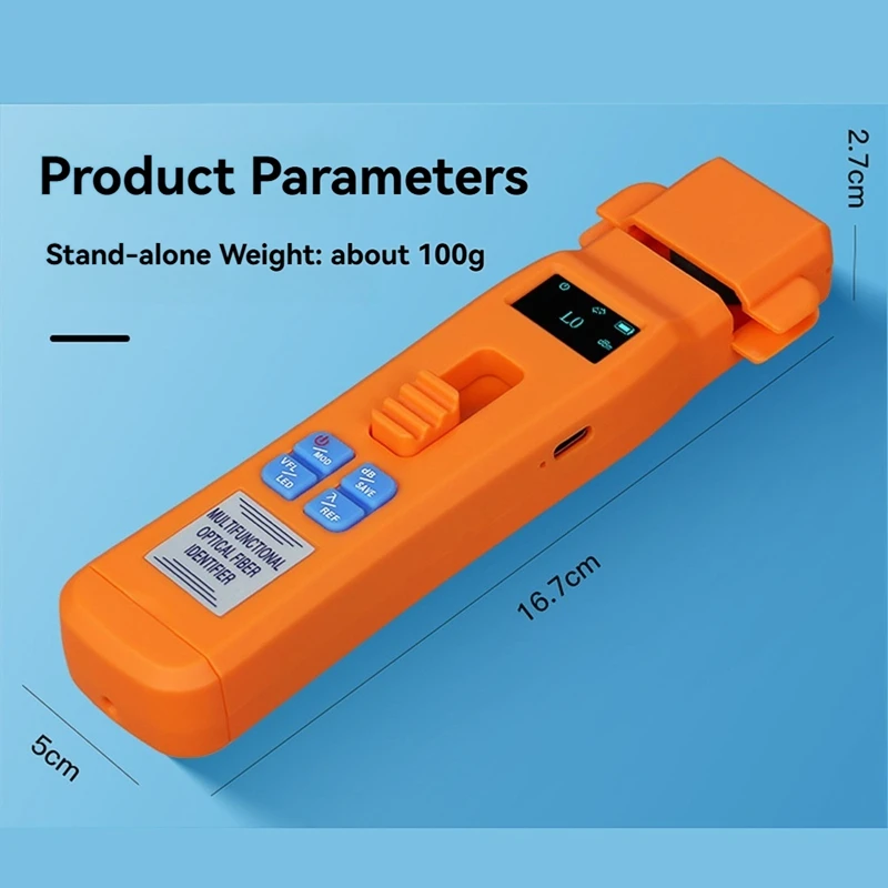 N11R--Identifier-Serat Optik-Aktif-Ini Ulang-Fiber-Kabel-Tester-FTTH-Alat-OFI-Built-In-OPM-VFL-LED