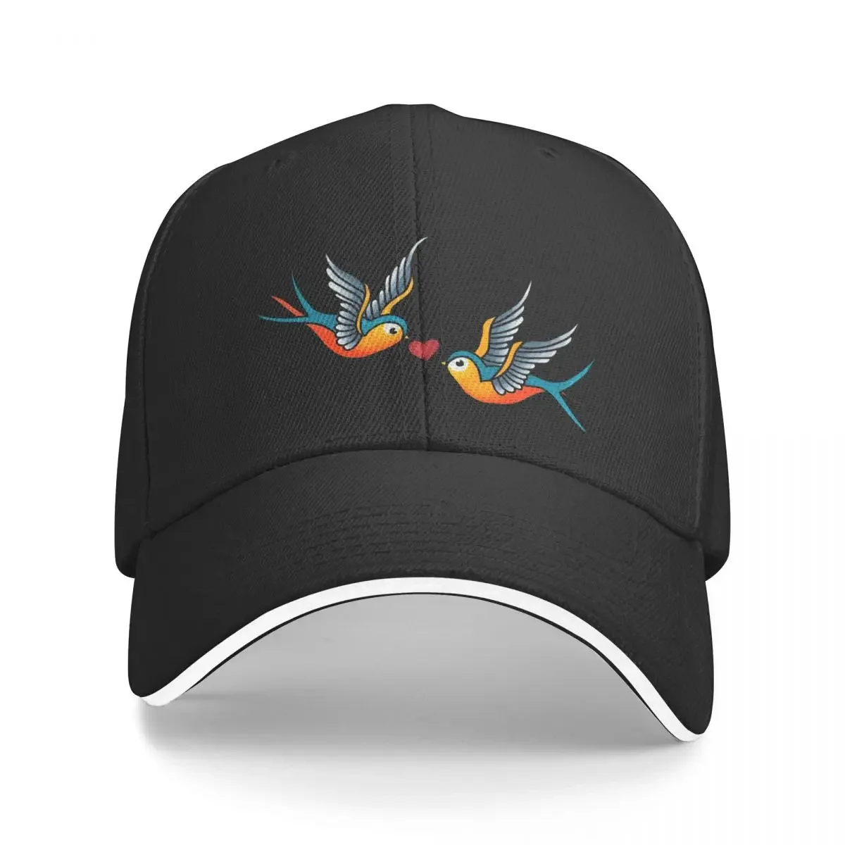 

American Traditional Swallows Baseball Cap |-F-| Rave Horse Hat beach hat Hats For Women Men's