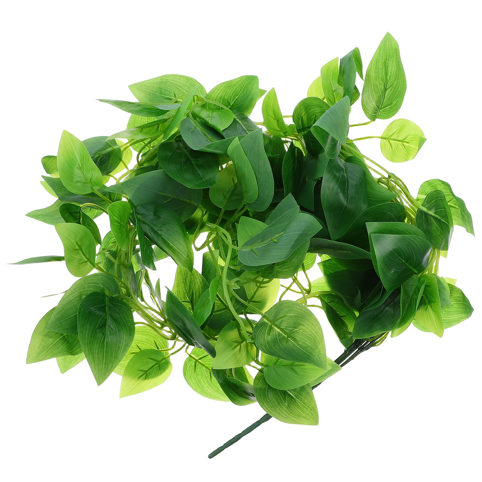 

Artificial Rattan Hanging Vine Decor Bright Green Realistic Lifelike Faux Plant for Wedding Party Home Office Window Display