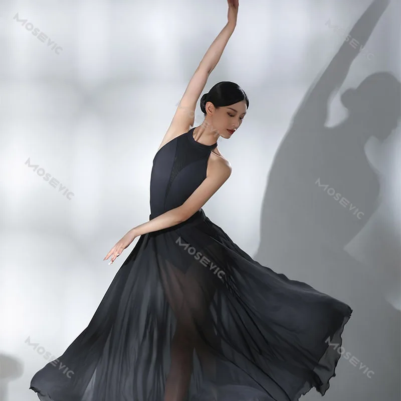 Justaucorps de ballet pour femmes, costume de batterie de ballerine, combinaison AqCoverall, vêtements de danse pour adultes, équipe de danse d'entraînement de la fibre, nouveau