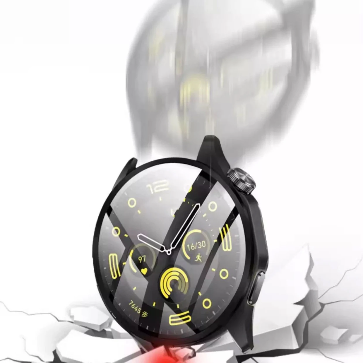 PC Case for Huawei Watch GT 6 Pro 46mm Screen Protector Protective Cover Tempered Glass Huawei GT6 46mm 41mm GT6Pro Accessories image 4