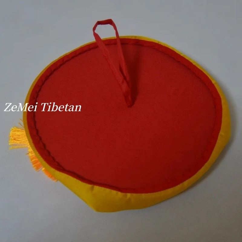 Tibetan-Style Dragon Pattern Small Umbrella, Hanging Treasure Canopy, Colorful Pointed Treasure Canopy, Buddhist Hall Decorative - view 3
