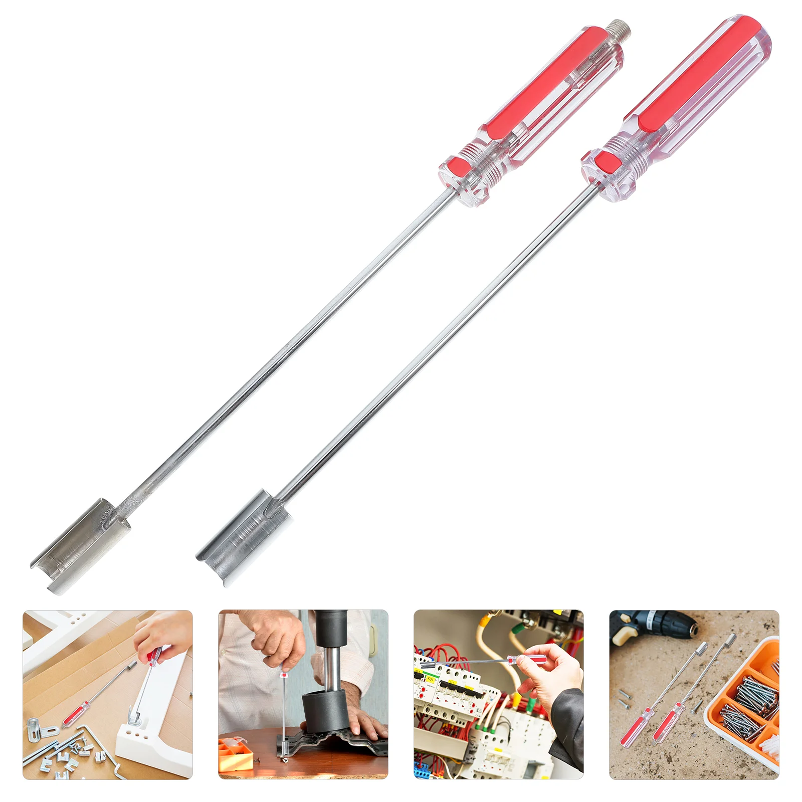 

2 PCS Screwdriver Bnc Professional Wrench F-type Connector Extractor Tool Installation