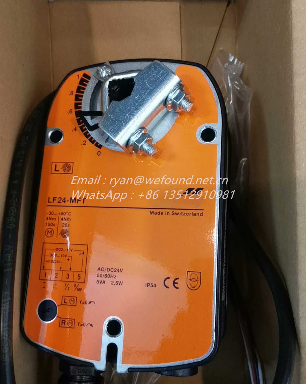 LF24-MFT for Belimo Damper Actuator AC/DC 24V 4Nm