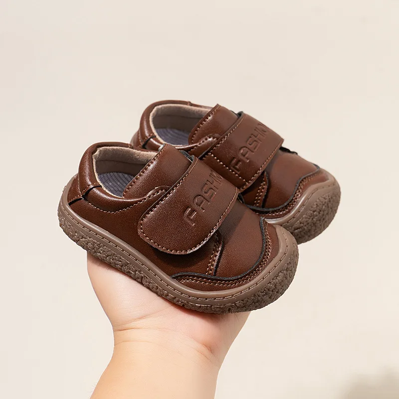 Baby Spring Autumn Soft-Soled Non-Slip Walking Shoes Lightweight Sports Shoes Boys Girls Children Breathable School Shoes Kids
