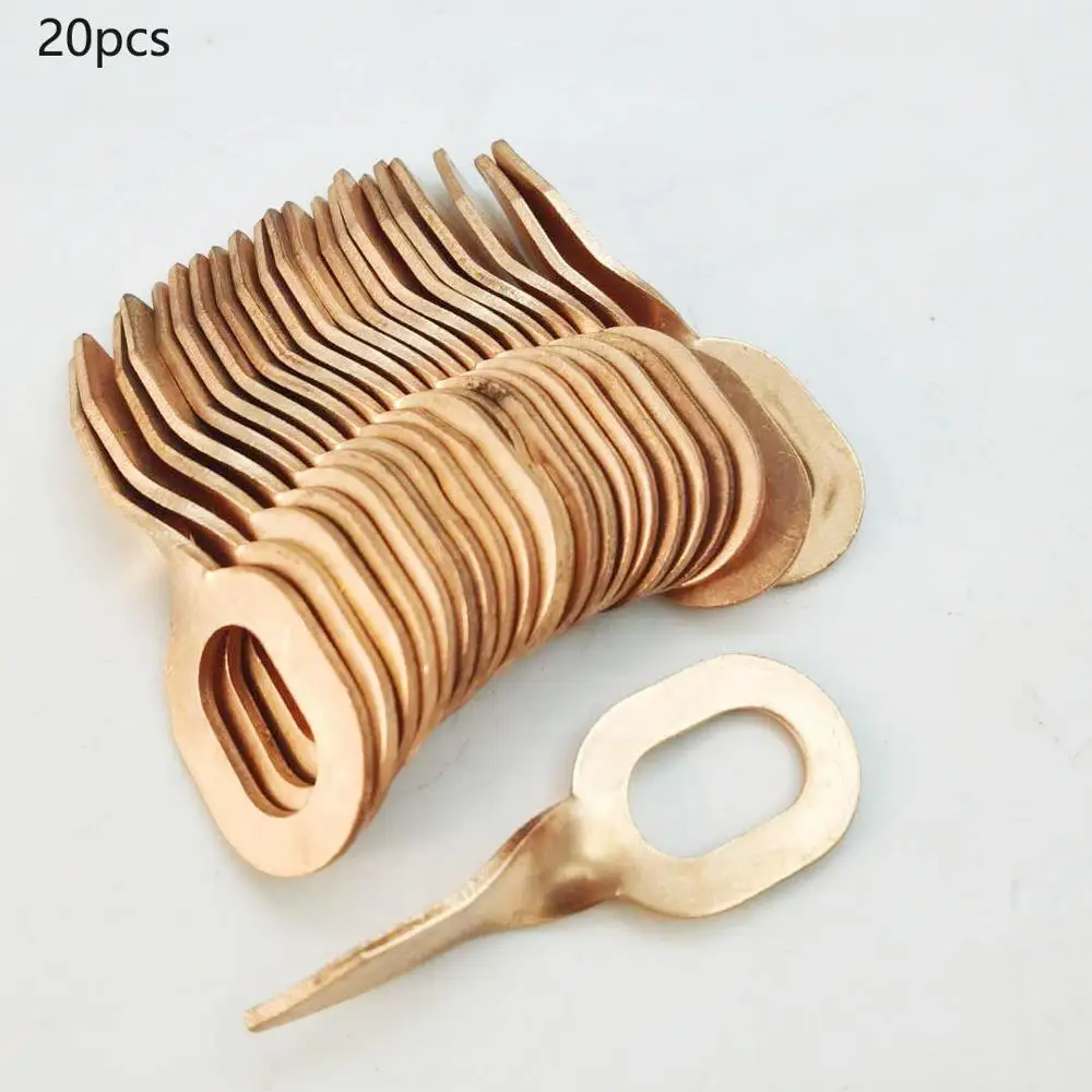 100Pcs High Quality Pulling Pads Washer Kits Copper Plated Steel Consumables Suitable For Spotter Welder Car Accessories